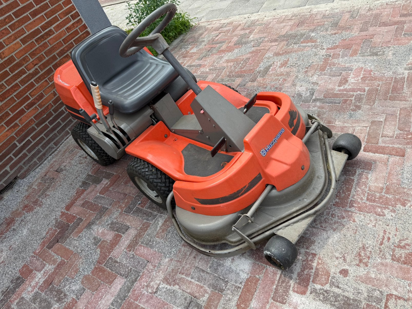 Husqvarna rider 970 zitmaaier 15.5pk, Gebruikt, ., Versnellingen, Ophalen of Verzenden
