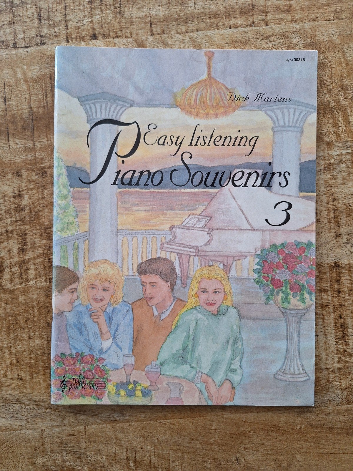 Easy Listening Piano Souvenirs 3 - Dick Martens, Gebruikt, Klassiek, Les of Cursus, Ophalen of Verzenden