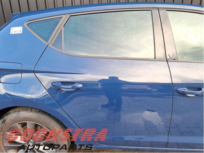 Portier 4Deurs rechts-achter van een Seat Leon (Leon 13-) (L, Gebruikt, -, Deur, -
