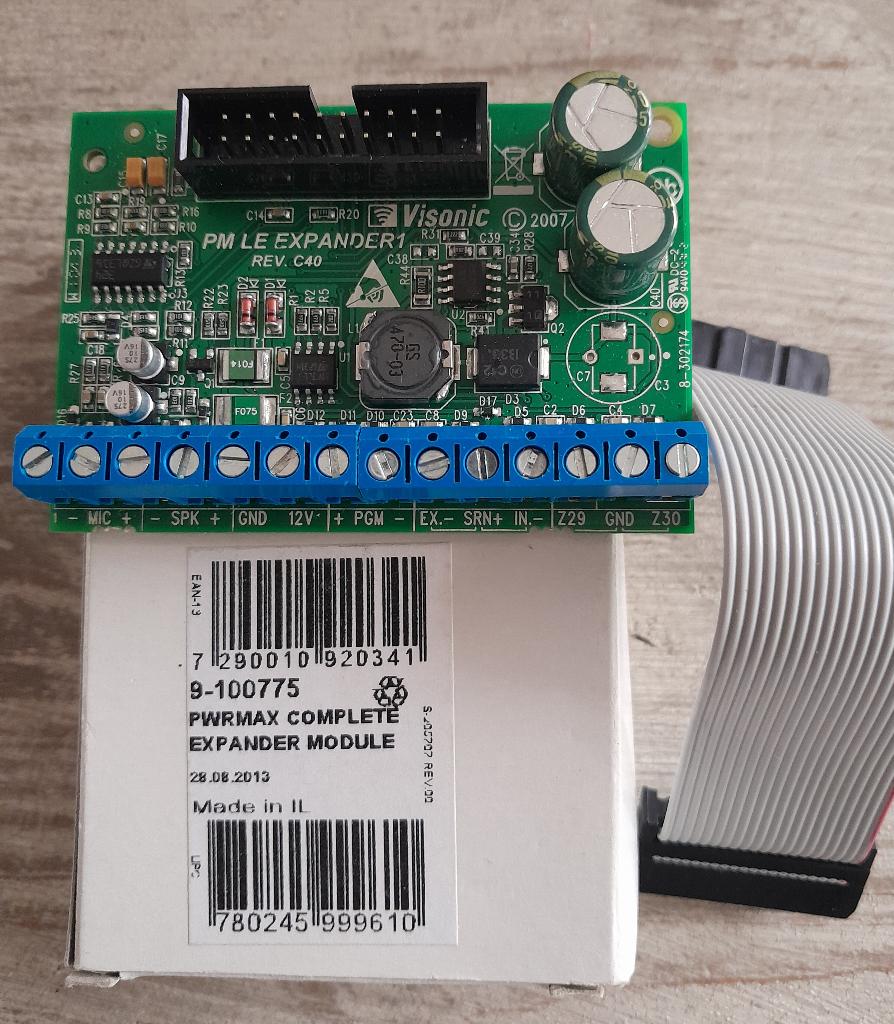 Visonic Expander Module nieuwe., Overige typen, Nieuw, Ophalen of Verzenden, Alarmoproep bij centrale