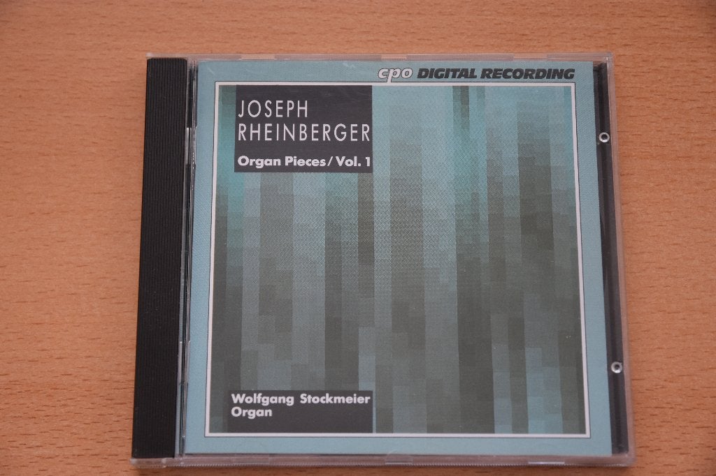 Cd Wolfgang Stockmeier speelt Joseph Rheinberger vol 1, Ophalen of Verzenden, Barok, Zo goed als nieuw, Overige typen