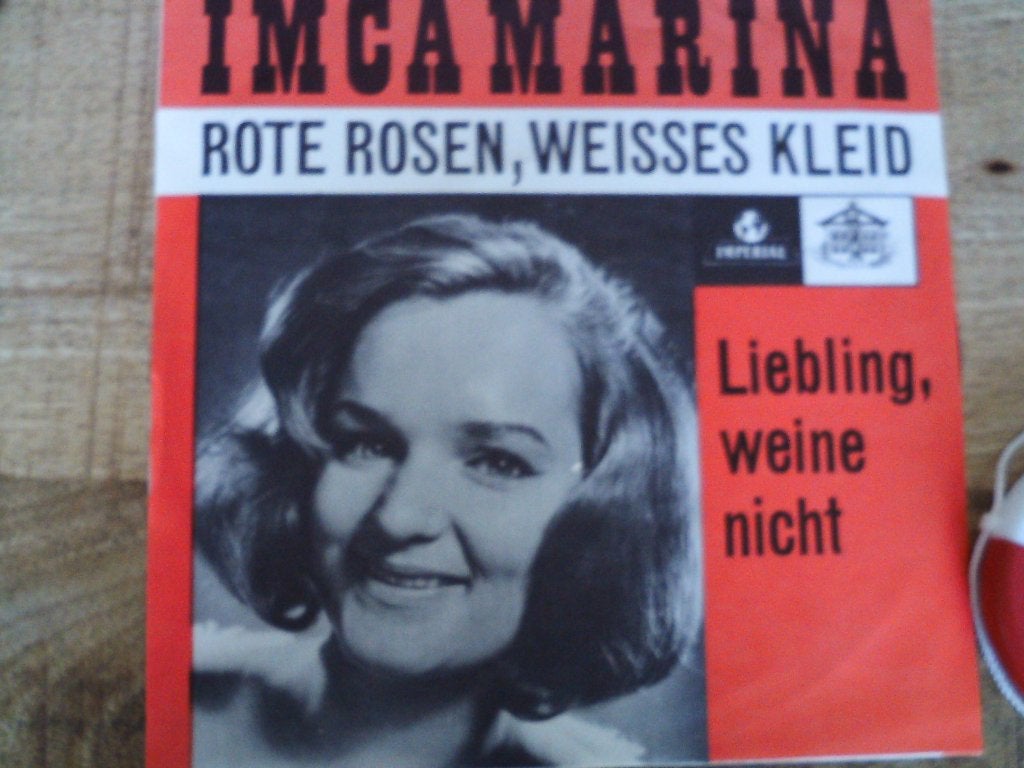imca marina - rote rosen, weisses kleid 19jul, Cd's en Dvd's, Vinyl Singles, 7 inch, Ophalen of Verzenden, Zo goed als nieuw, Pop