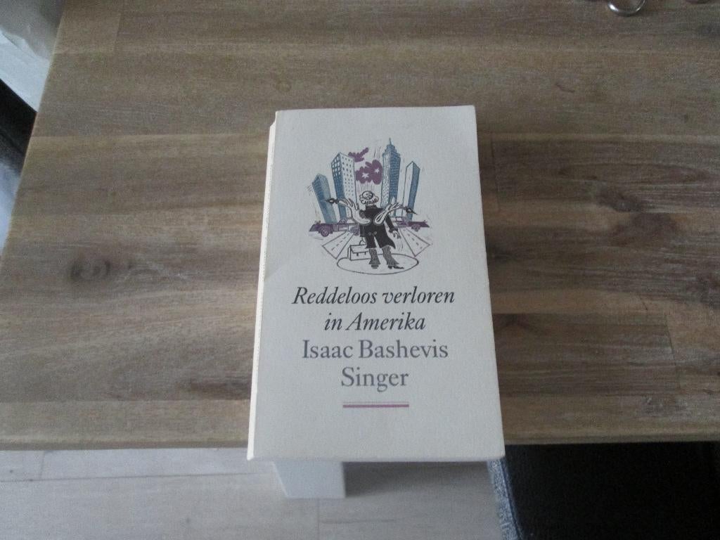 Isaac Bashevis Singer reddeloos verloren in Amerika, Boeken, Ophalen of Verzenden, Zo goed als nieuw, Amerika
