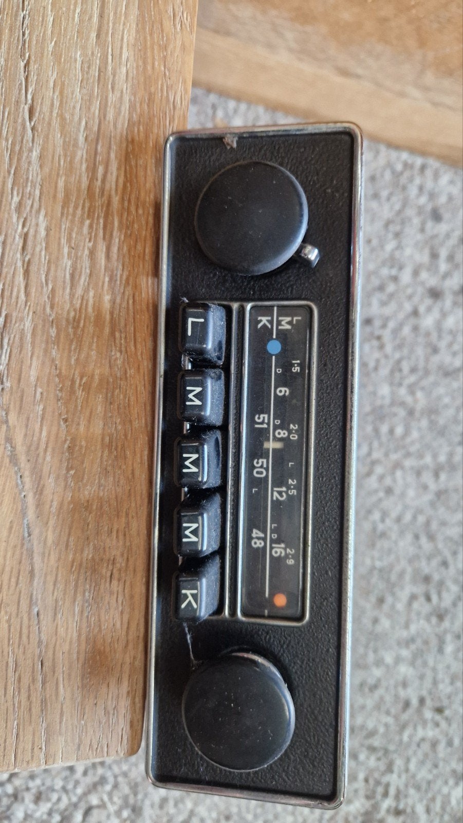Blaupunkt Autoradio Stuttgart 7639 500 Vintage, Ophalen of Verzenden, Gebruikt