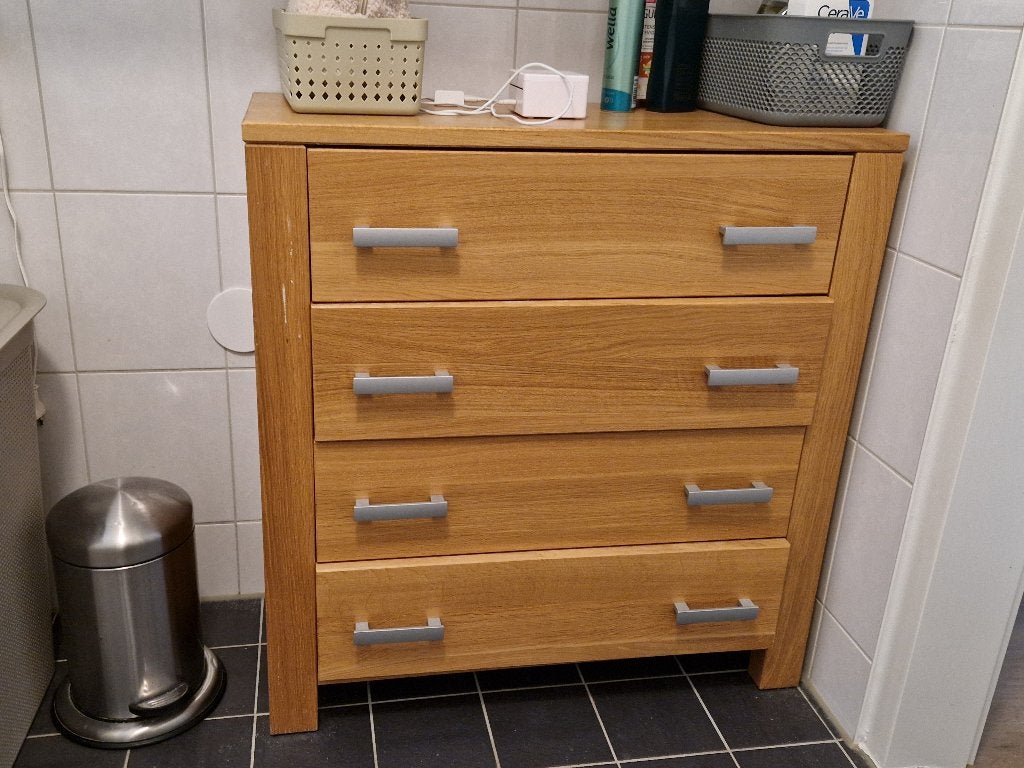 Lade kastje, Ophalen, Gebruikt, 50 tot 100 cm, 3 of 4 laden