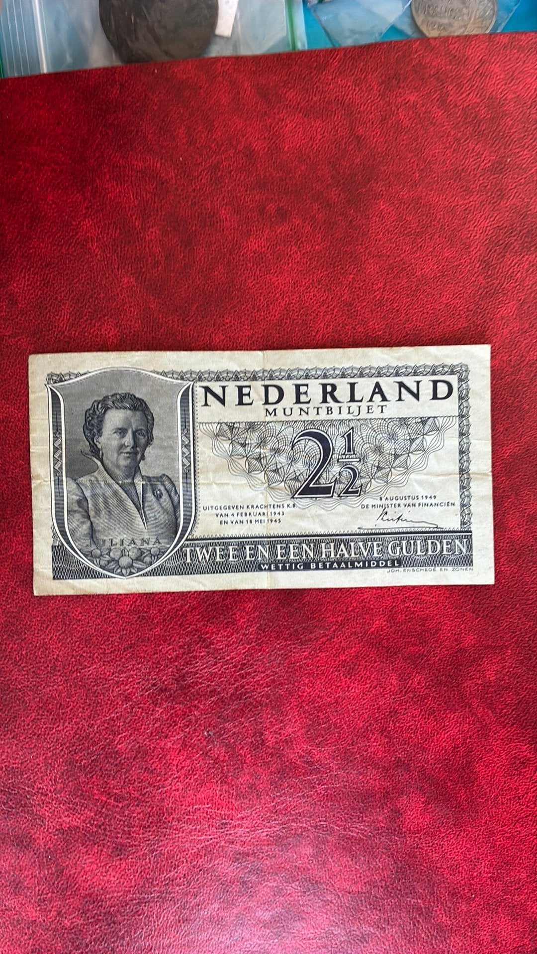 2,5 gulden 1949, Postzegels en Munten, Ophalen of Verzenden