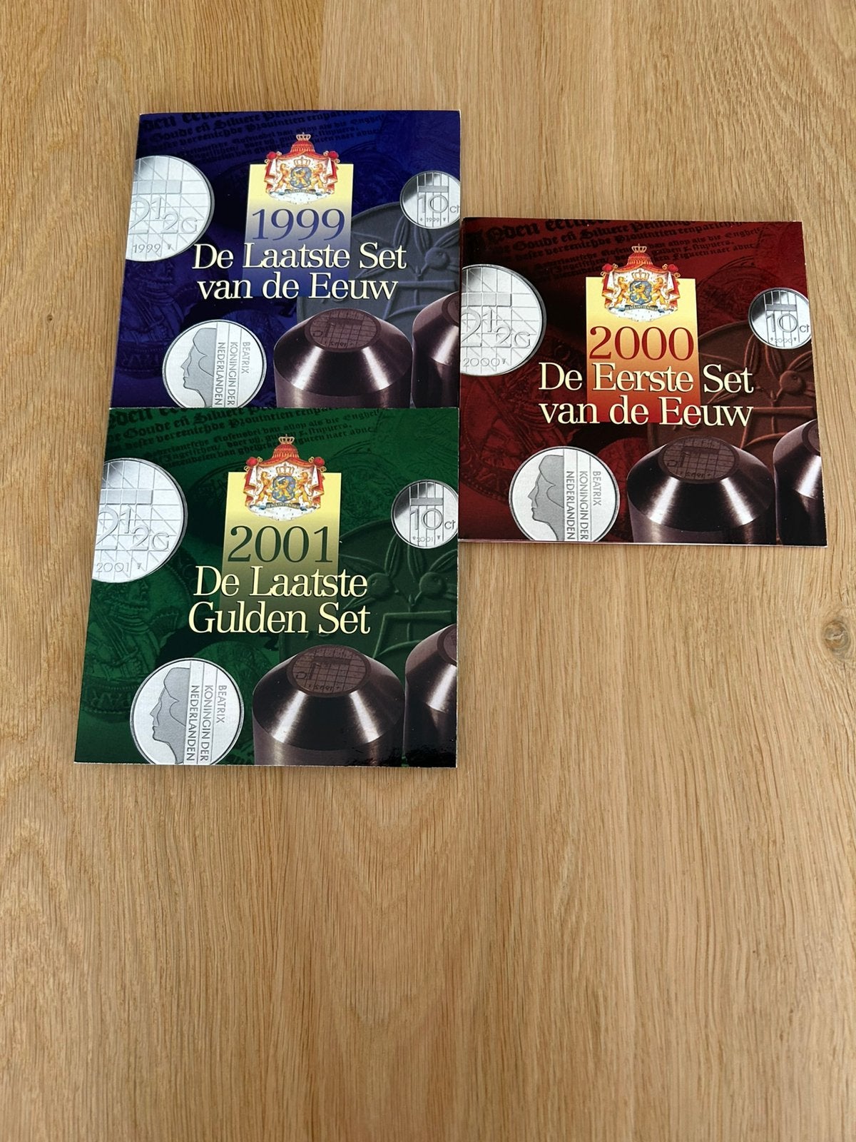 Munten 1999. 2000. 2001 Topkwaliteit zie Omschrijving., Ophalen of Verzenden, Koningin Beatrix, Overige waardes, Setje
