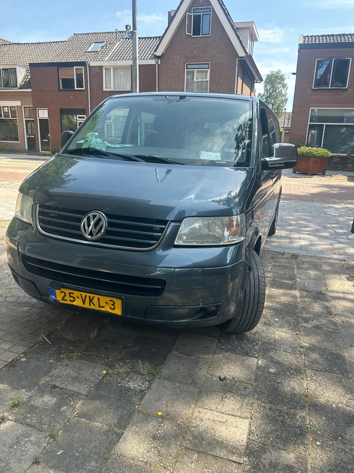 Volkswagen Transporter Bestel 2.5 TDI 96KW DC 2007, Euro 6, Volkswagen, 2020 kg, Origineel Nederlands