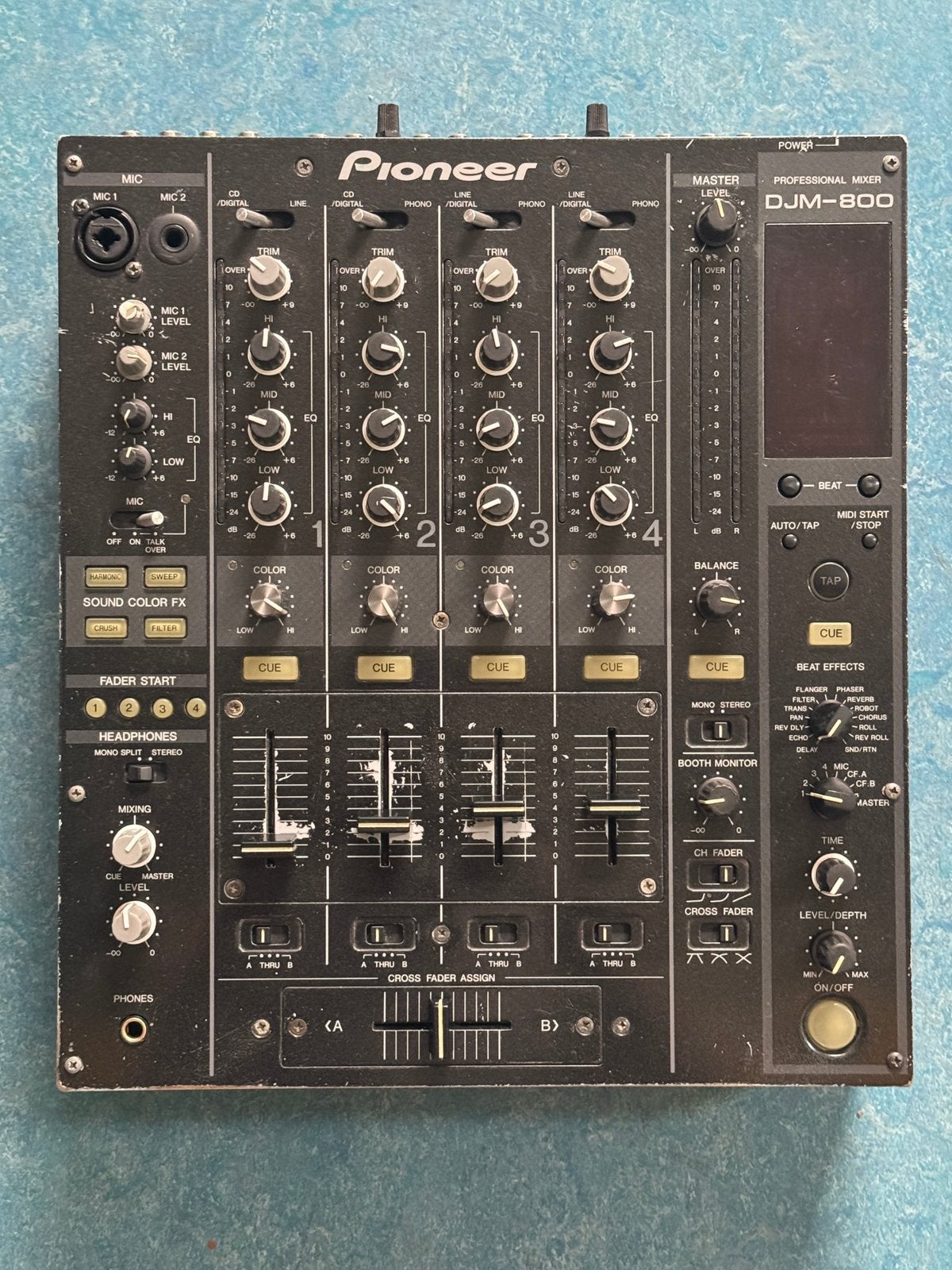 Goed werkende djm-800, Muziek en Instrumenten, Mengpanelen, Ophalen, Gebruikt, Minder dan 5 kanalen