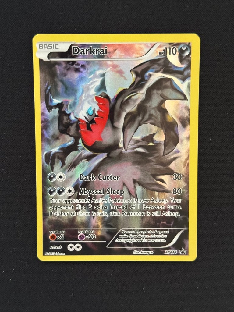 Darkrai XY 114 - Promo, Ophalen of Verzenden, Zo goed als nieuw, Losse kaart