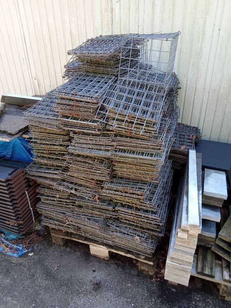 Schanskorven +/- 300 stuks 26x26x26, Ophalen