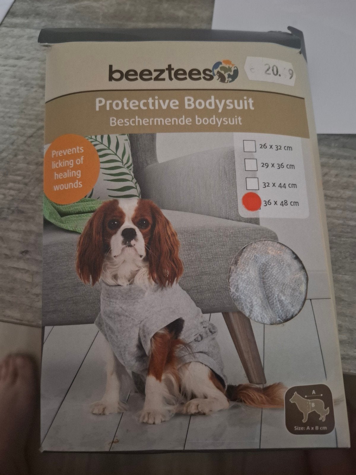 nieuwe beeztees romper voor medische ingrepen/jeuk, Ophalen of Verzenden, Nieuw