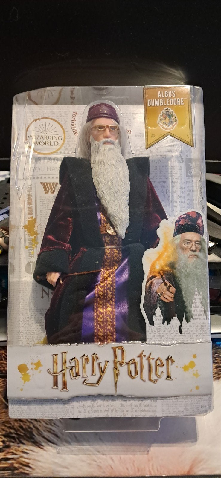 Harry Potter Albus Dumbledore pop, Ophalen of Verzenden, Nieuw, Actiefiguurtje