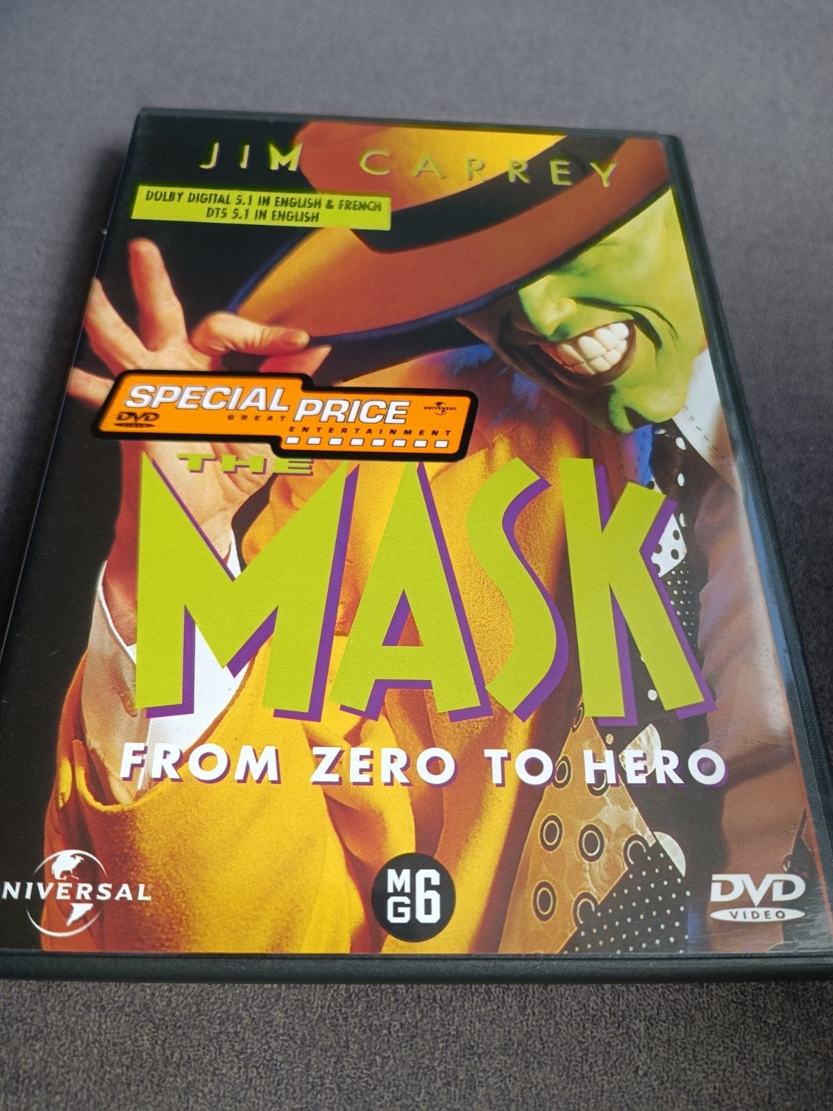 The mask - dvd, Alle leeftijden, Ophalen of Verzenden, Zo goed als nieuw, Romantische komedie