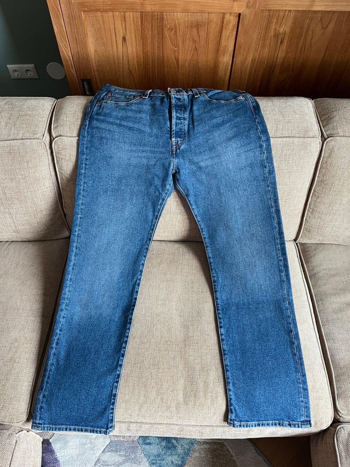 Levi’s 501, heren, maat 34/32, Kleding | Heren, Ophalen of Verzenden, Zo goed als nieuw, Blauw, W33 - W34 (confectie 48/50)