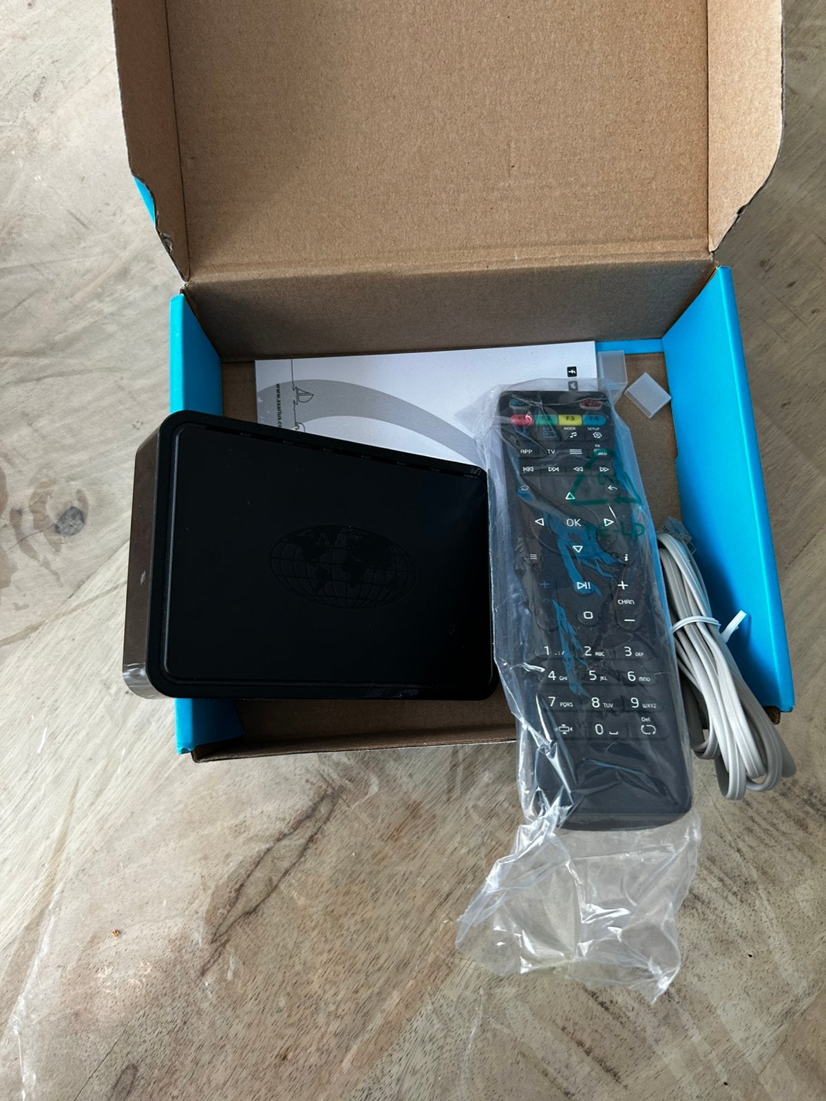 Box tv xsarius, Ophalen, Zo goed als nieuw