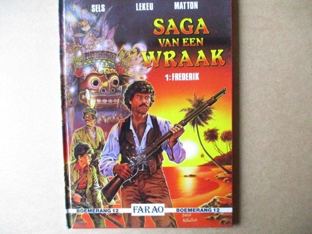 adv9254 saga van een wraak 1 hc, Eén stripboek, Ophalen, Gelezen