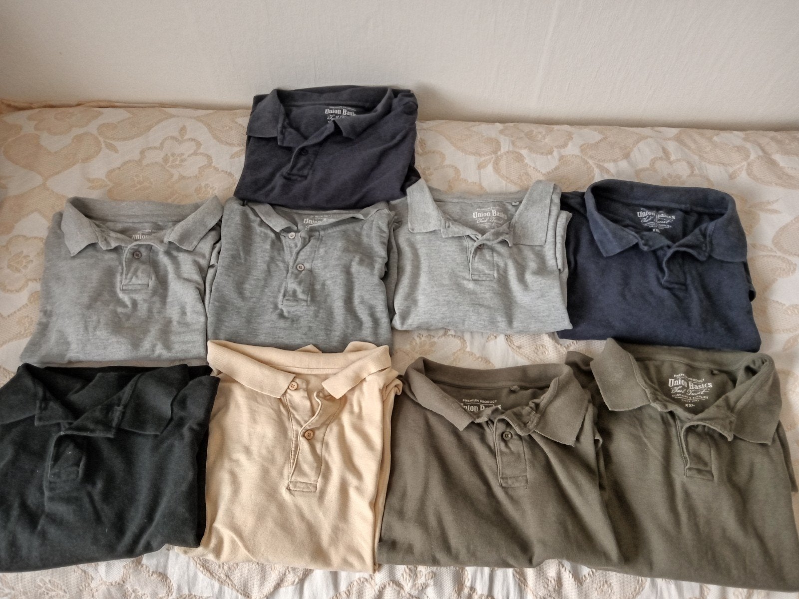 9x Union Basics Polo Shirts XXL - Zo goed als nieuw, Ophalen, Union Basics, Meerkleurig, Overige maten