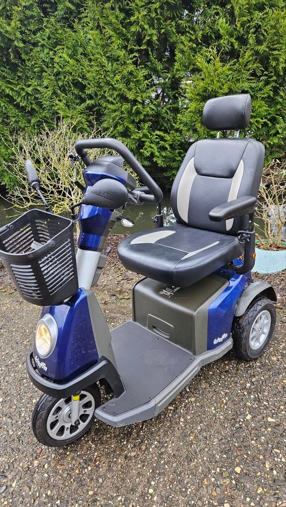 Excel Galaxy Plus scootmobiel met hand en voetgas!, Ophalen, Zo goed als nieuw, Elektrische rolstoel