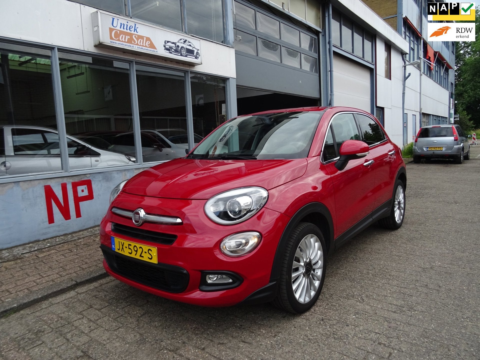 Fiat 500 X 1.4 Turbo MultiAir Lounge, Voorwielaandrijving, Gebruikt, 4 cilinders, Origineel Nederlands