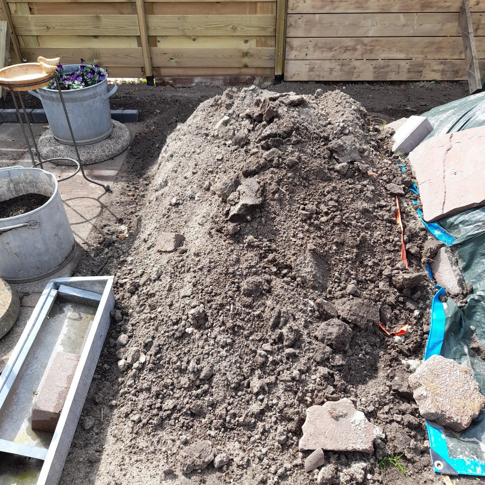 GRATIS tuingrond, Tuin en Terras, Aarde en Mest, Ophalen, Tuinaarde