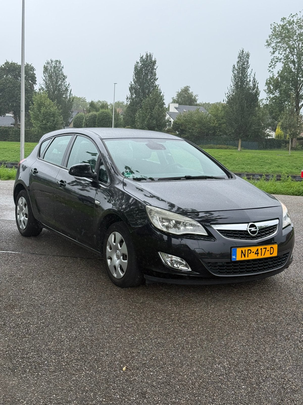 Opel Astra 1.4 2012 | Benzine | Schade | EXPORT, Auto diversen, Schadeauto's, Zwart, Ophalen of Verzenden, 1362 cc, Benzine