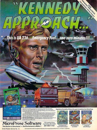 GEVRAAGD kennedy approach spel c64 (commodore), Verzenden, Commodore 64