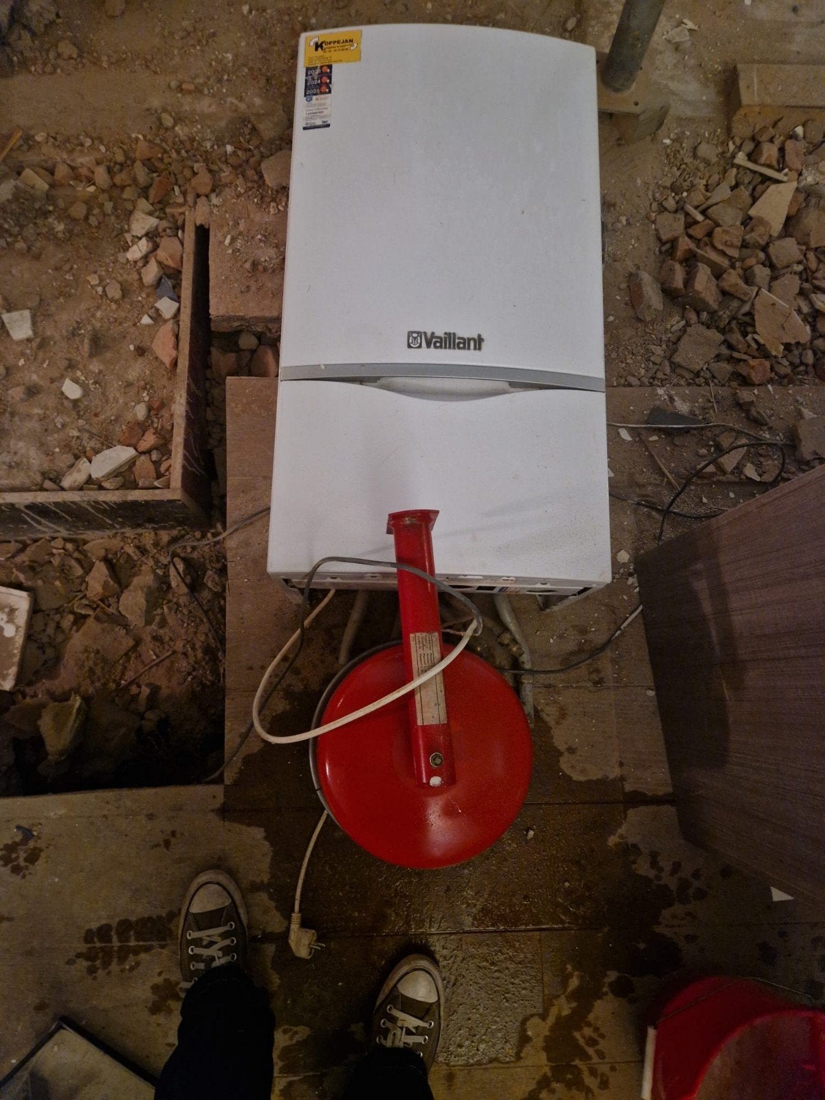 Vaillant CV-ketel met Flexcon expansievat, Ophalen, Gebruikt, Hoog rendement (Hr), Cv-ketel of Combi-ketel