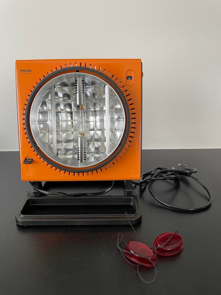 Philips Ultraphil HP3114 Gezichtsbruiner - Vintage Zonnelamp, Ophalen of Verzenden, Gebruikt, Gezichtsbruiner, Minder dan 10 lampen