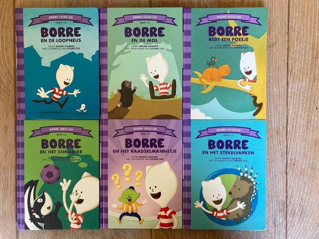 Borre leesboekjes - groep 1/2, Boeken, Ophalen of Verzenden, Nieuw, Jeroen Aalbers, 3 tot 4 jaar