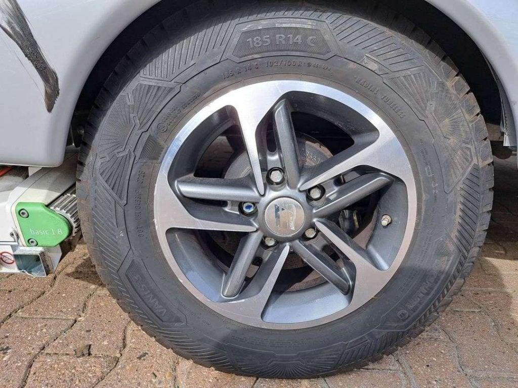 Eriba triton gt 410 caravan velgenset + banden, Caravans en Kamperen, Niet ingevuld, Gebruikt, Boonstraautoparts, Ophalen of Verzenden