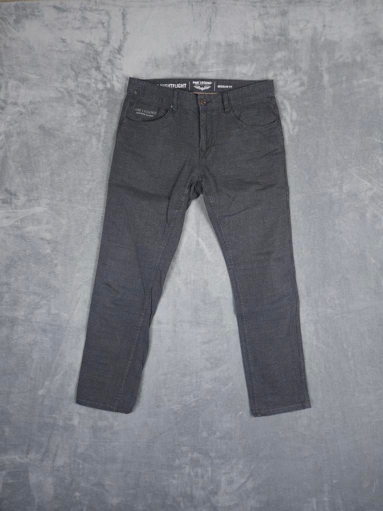 Pme Legend Broek Nightflight W33 L30 Regular Fit Chino., Blauw, ., Ophalen of Verzenden, Zo goed als nieuw