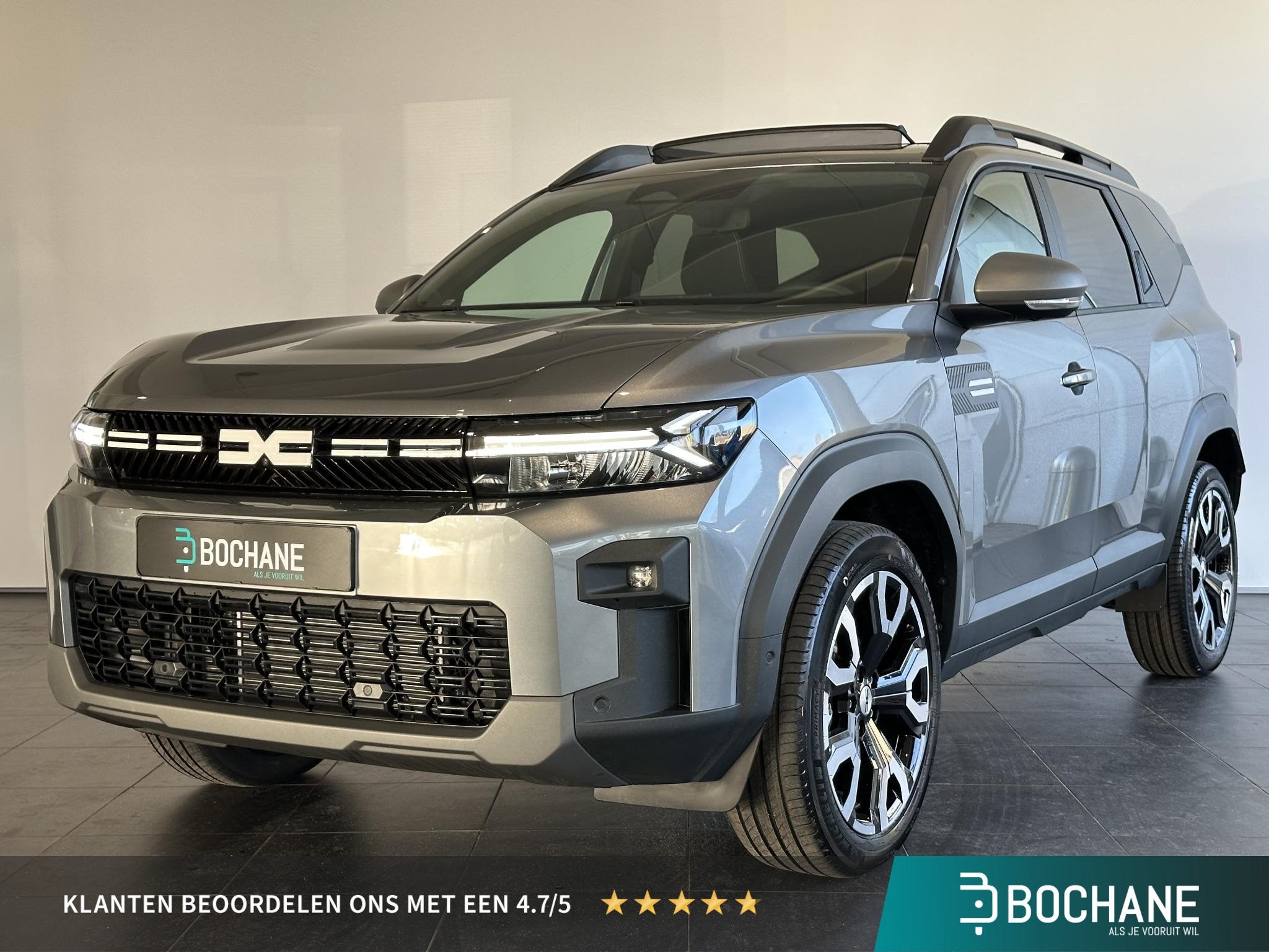 Dacia Bigster 1.8 Hybrid 155 Limited edition | DEMO | Panora, Stof, Met garantie (alle), Origineel Nederlands, Bedrijf