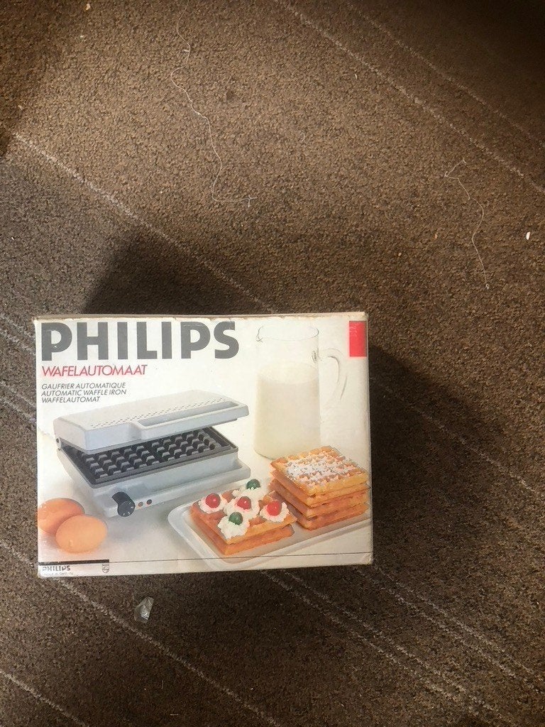 wafel ijzer om mee te bakken, Ophalen of Verzenden, Zo goed als nieuw