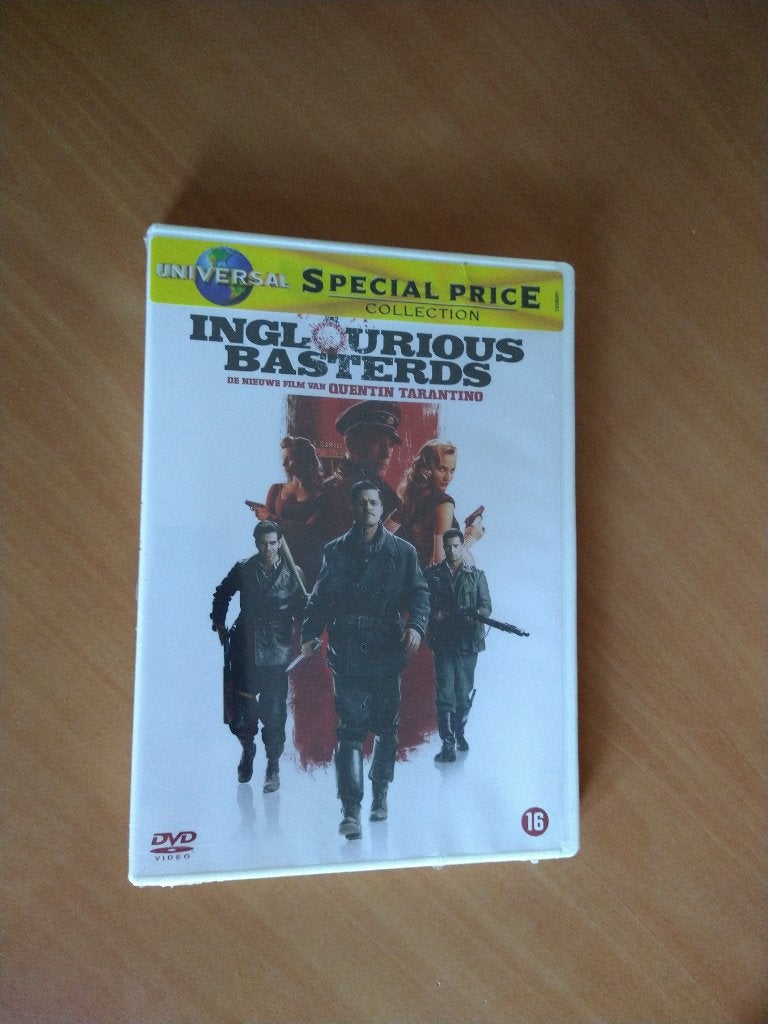 DVD Inglourious Basterds - Tarantino. Sealed., Alle leeftijden, Ophalen of Verzenden, Nieuw in verpakking