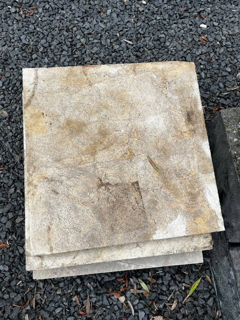 Natuurstenen tuintegels, Tuin en Terras, Ophalen, Gebruikt, 5 tot 10 m², Natuursteen