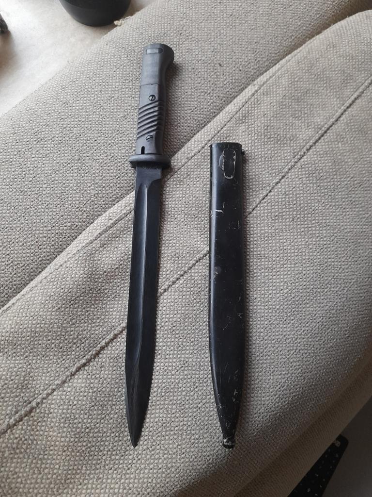 Wo2 bayonet, Verzamelen, Ophalen of Verzenden, Duitsland, Mes of Dolk