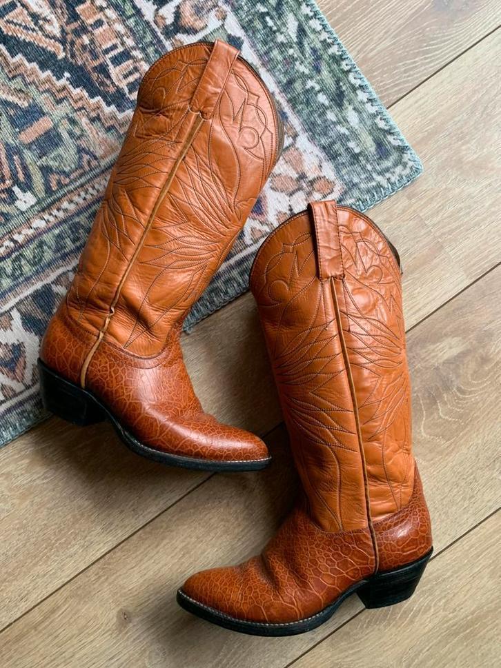 Abilene boots cowboylaarzen 37 38 western boots laarzen, Hoge laarzen, -, Ophalen of Verzenden, Zo goed als nieuw