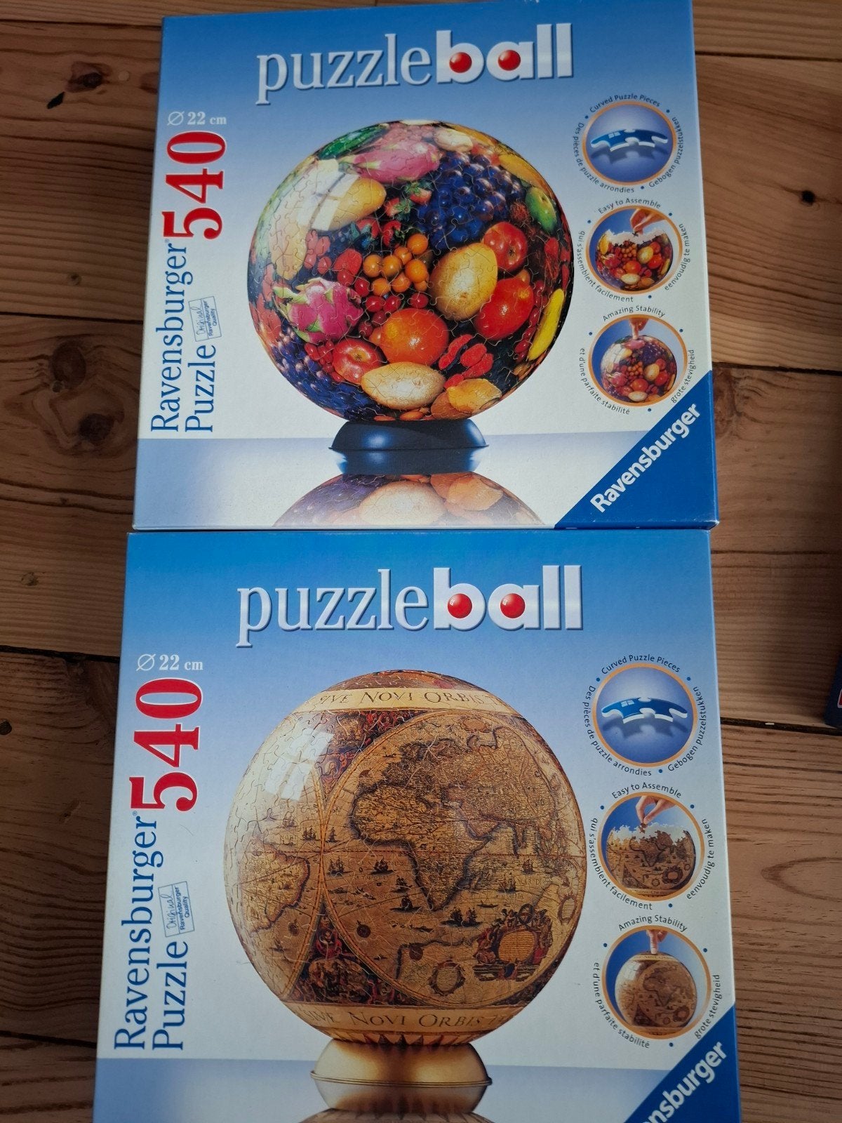 Ravensburger Puzzleball 540 stukjes, Ophalen, 500 t/m 1500 stukjes, Zo goed als nieuw, Rubik's of 3D-puzzel