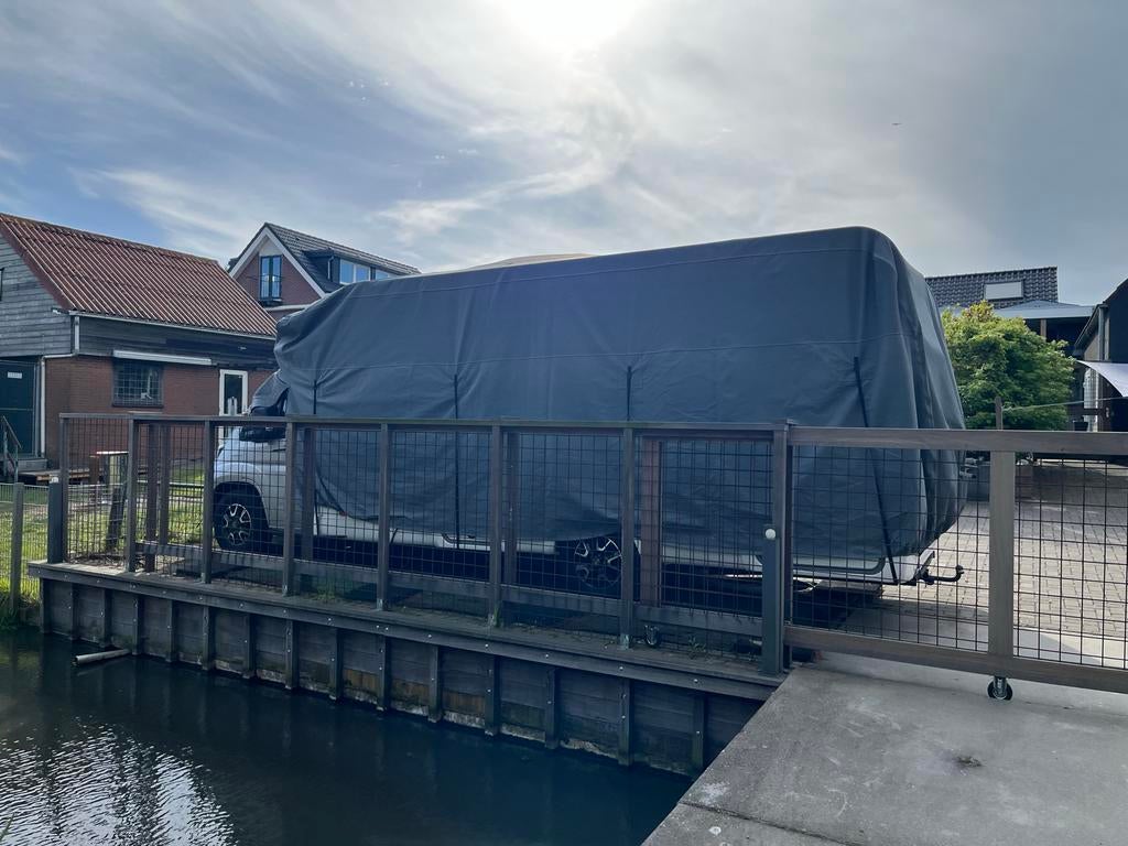Proplus caravanhoes, Ophalen, Gebruikt