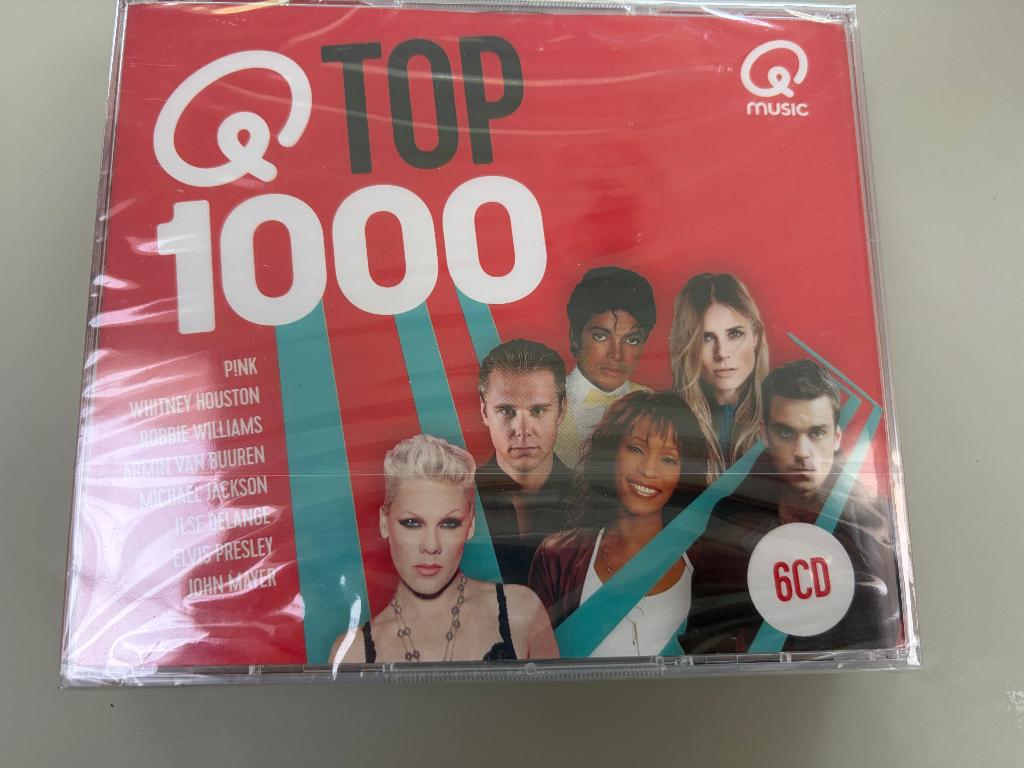 QMusic.: Top 1000  "2018 editie", Ophalen of Verzenden, Nieuw in verpakking, Pop