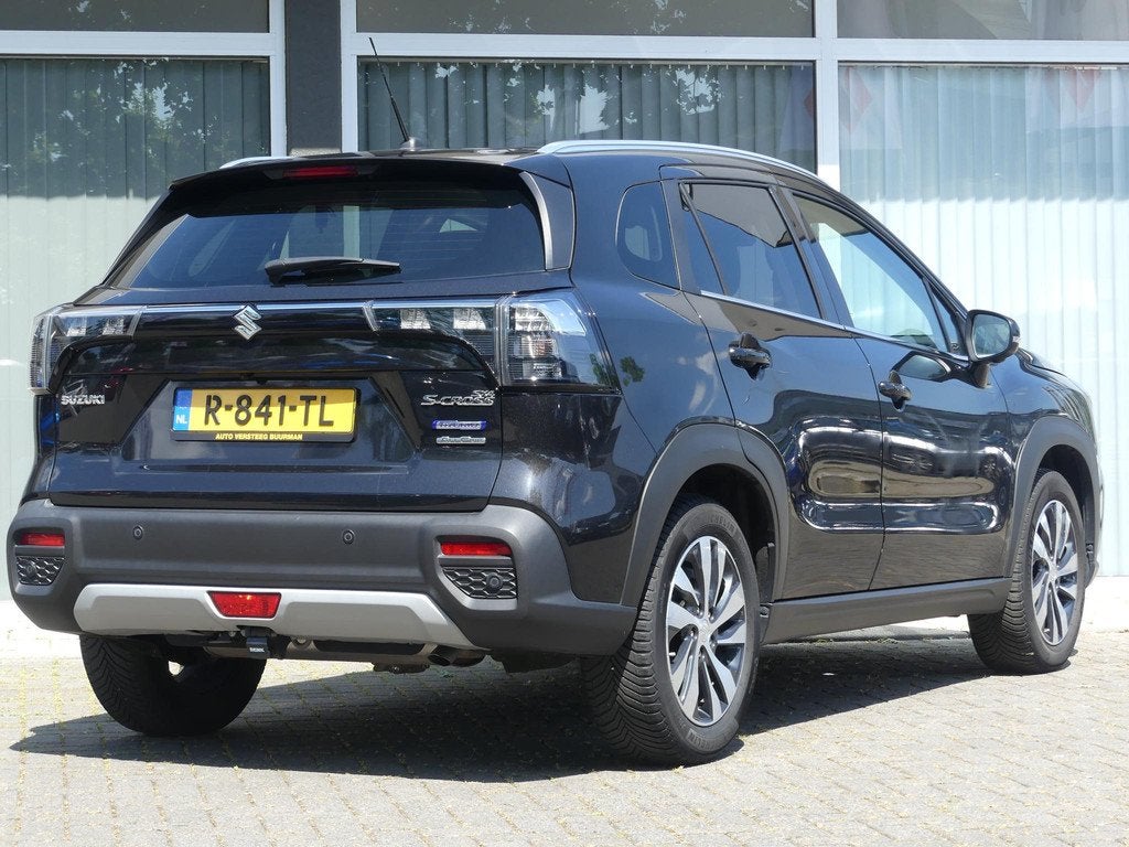 Suzuki S-Cross 1.4 Boosterjet AllGrip Style Smart Hybrid Tre, Auto's, Suzuki, 12 maanden, Gebruikt, Zwart, Leder