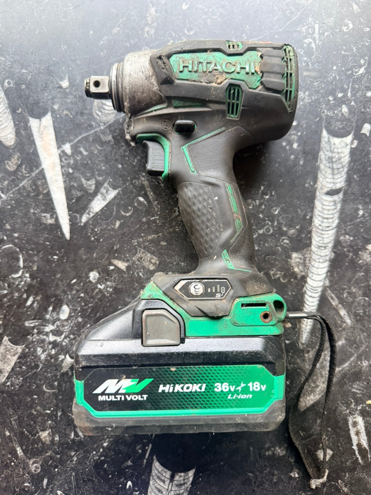Slagachroefmachine hikoki 36v 18v hitachi ip56 wr18dbdl2, Ophalen of Verzenden, Gebruikt, Overige typen
