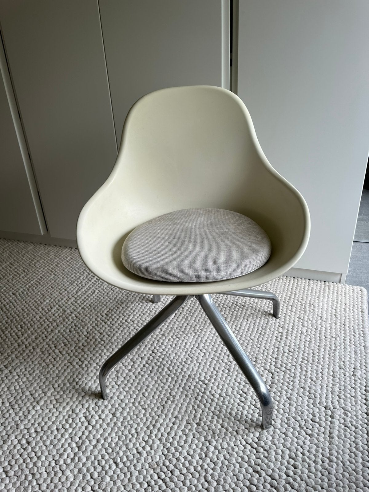 Draaistoel Chris Martin voor Ikea, Ophalen, Gebruikt, Wit, Eén