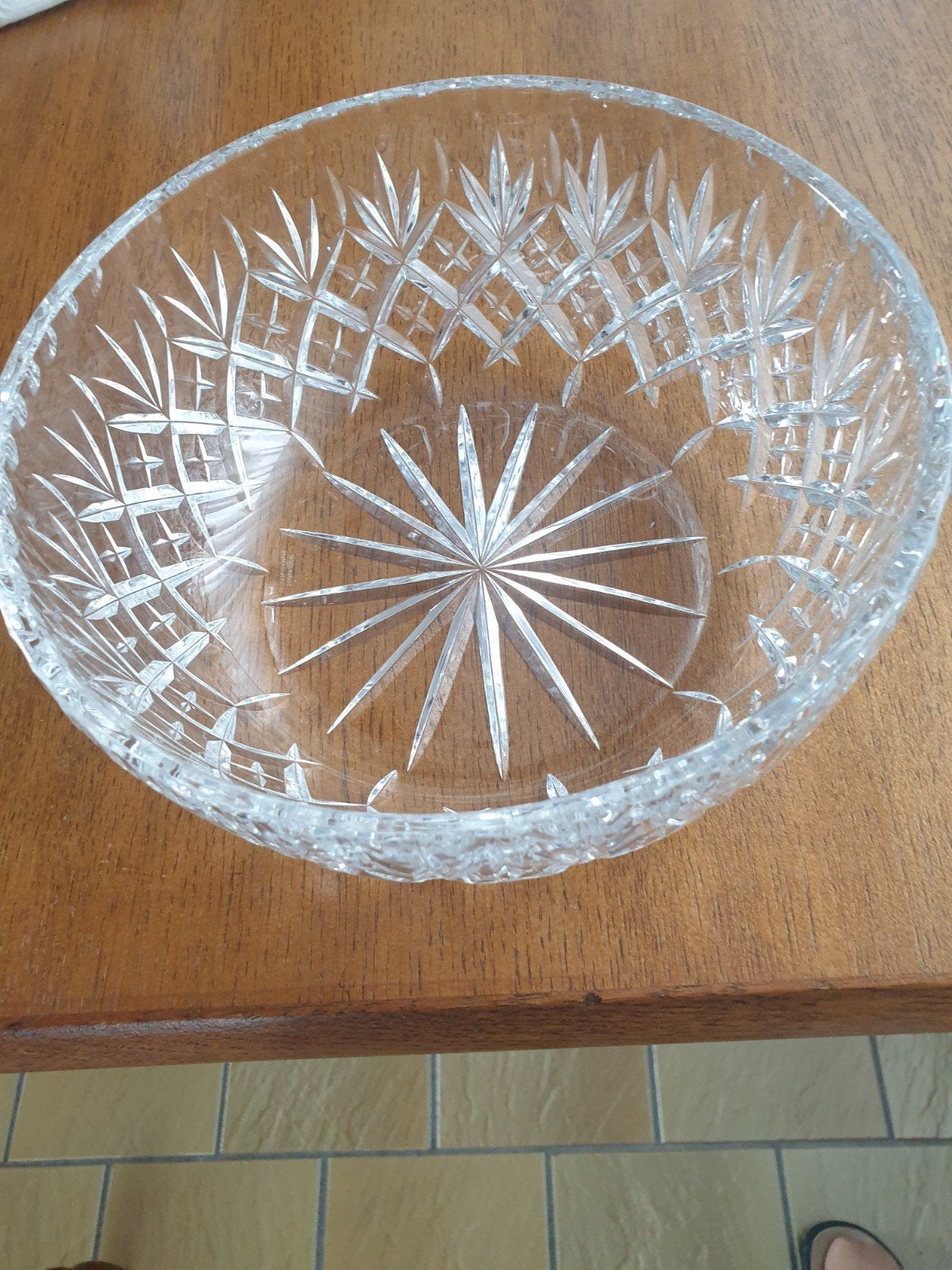 Edinburgh Crystal Fruitschaal - Schots Kristal - 20cm, Antiek en Kunst, Antiek | Glas en Kristal, Ophalen