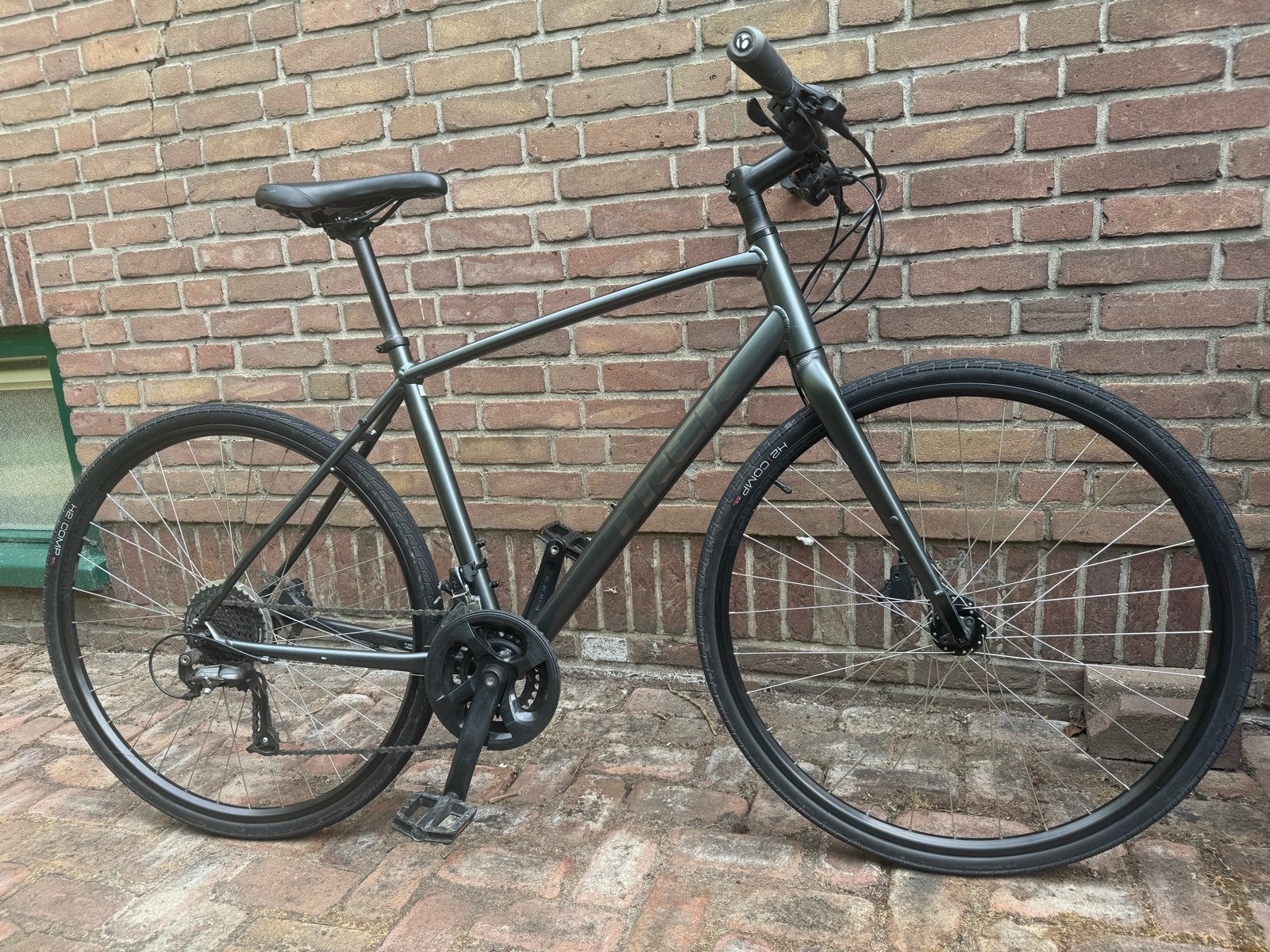 Trek FX 2 Fitnessfiets, Fietsen en Brommers, 28 inch, Zo goed als nieuw, 15 tot 20 versnellingen, 57 tot 61 cm