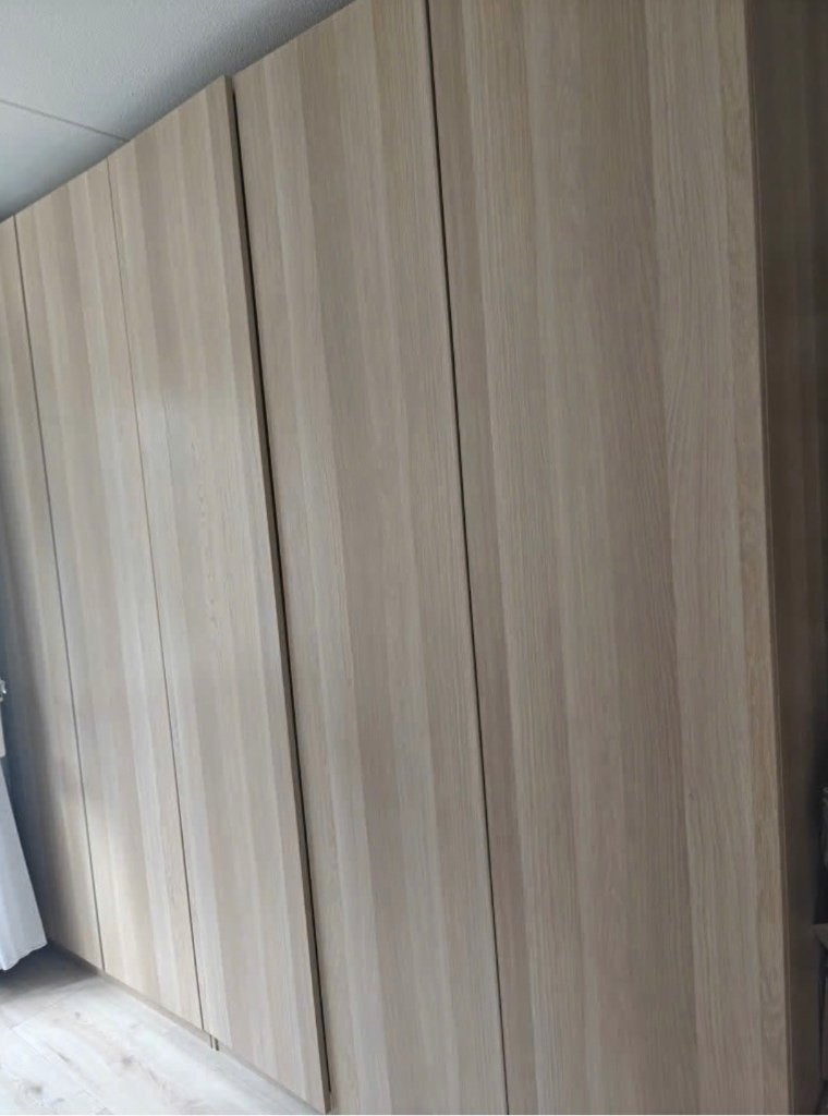IKEA kledingkast Houtenlook IN SUPER STAAT, Huis en Inrichting, IKEA PAX, Zo goed als nieuw, 200 cm of meer, 150 tot 200 cm