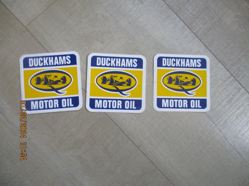 Stickers - Duckhams - Wynn's - Aral - Michelin - Dunlop !!, Ophalen of Verzenden, Zo goed als nieuw