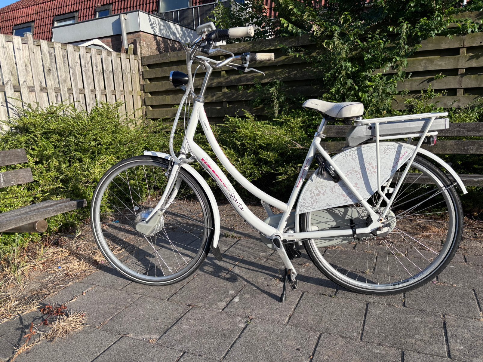 Prachtige Sparta Granny elektrische fiets-gereviseerde accu!, 51 tot 55 cm, Ophalen, Zo goed als nieuw, Sparta