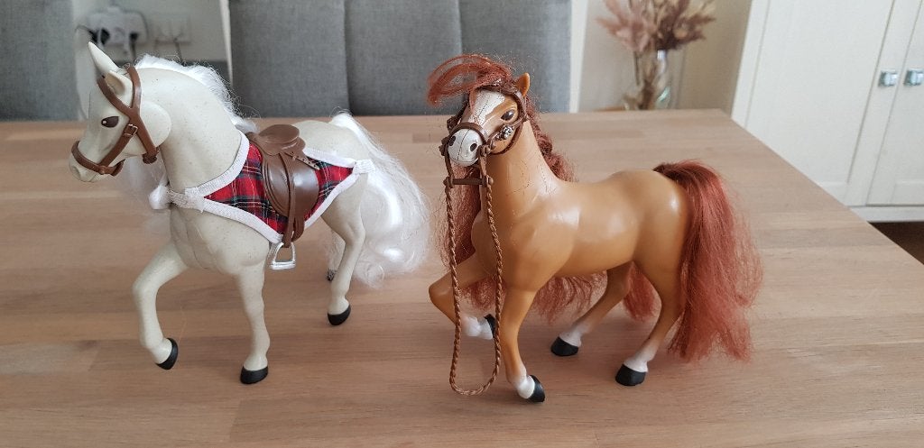 Speelgoed paardjes van Lanard, Ophalen of Verzenden, Gebruikt